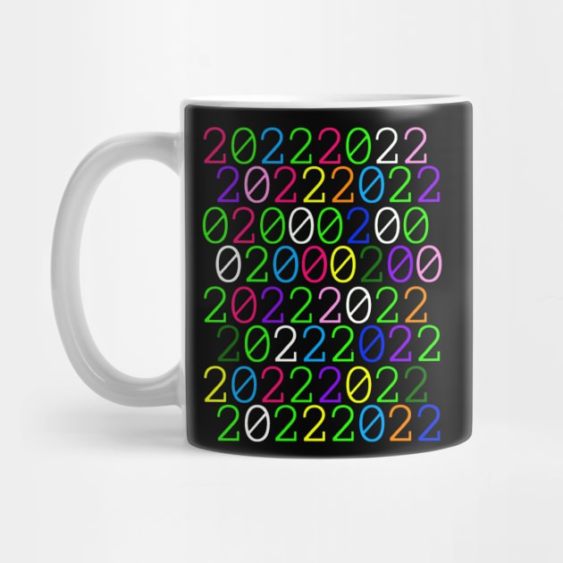 2022 binary code in color by Namwuob